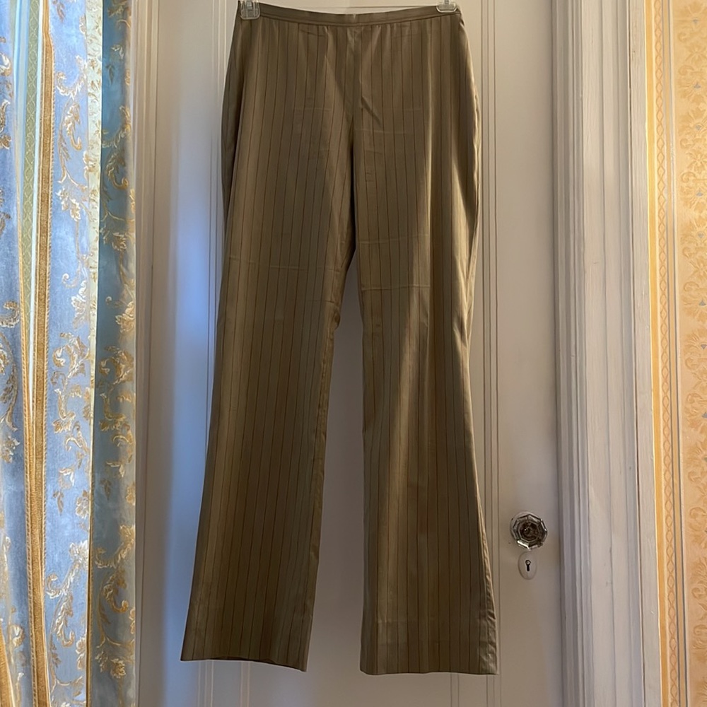 Italian cotton blend dressy pants